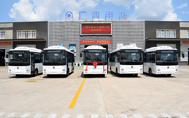 In February 2022, five HQK6839EVT pure electric buses were delivered to customers in Thailand.