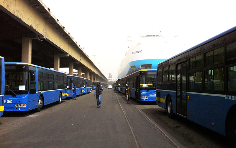 In 2012, 235 SLK6123 were delivered at the Senegal terminal.